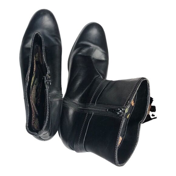 Clarks Artisan Black Leather motorcycle Boots Moto Size 9.5 - Picture 12 of 13